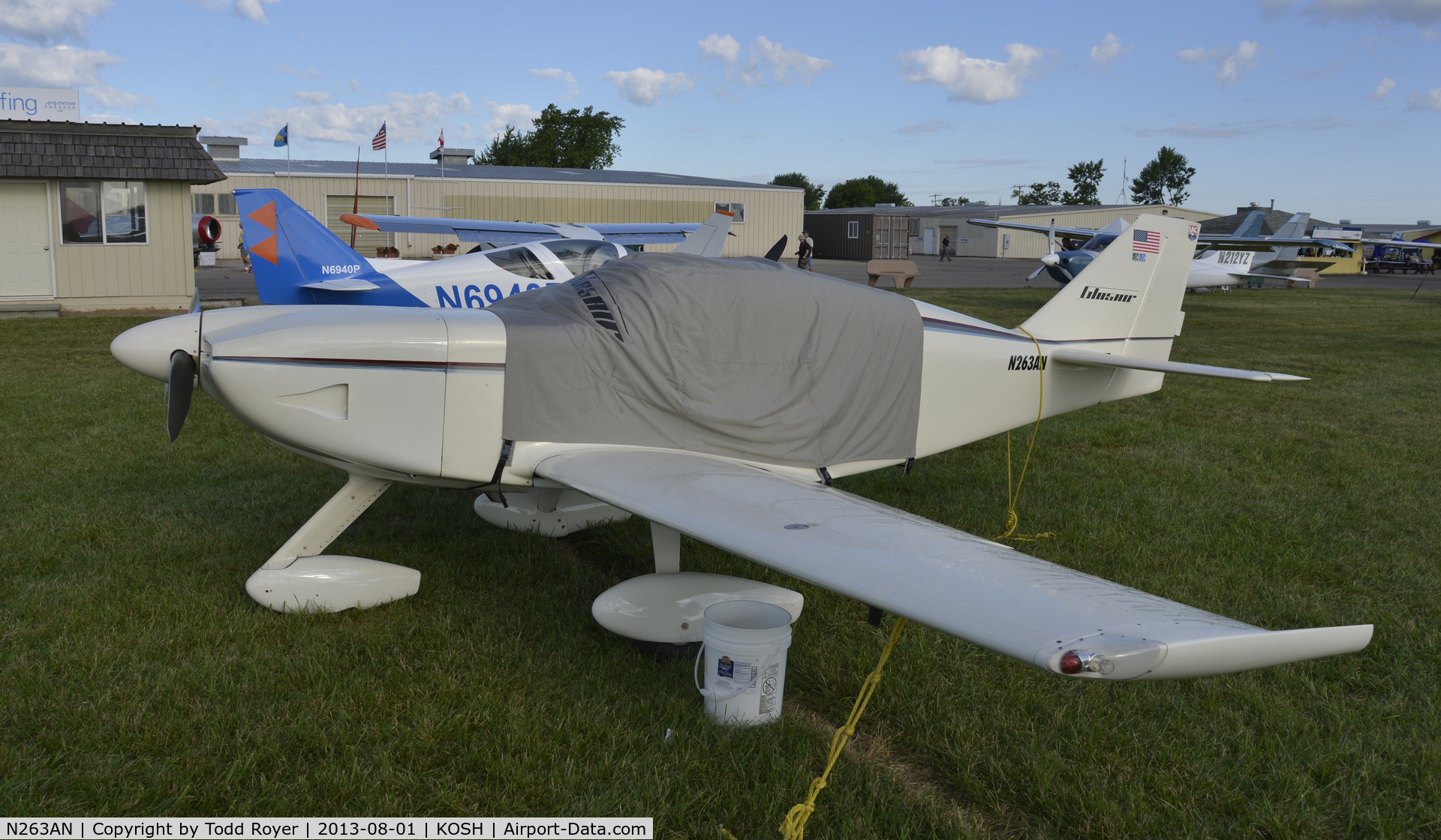 N263AN, 1985 Stoddard-Hamilton Glasair Super II FT C/N 544, Airventure 2013