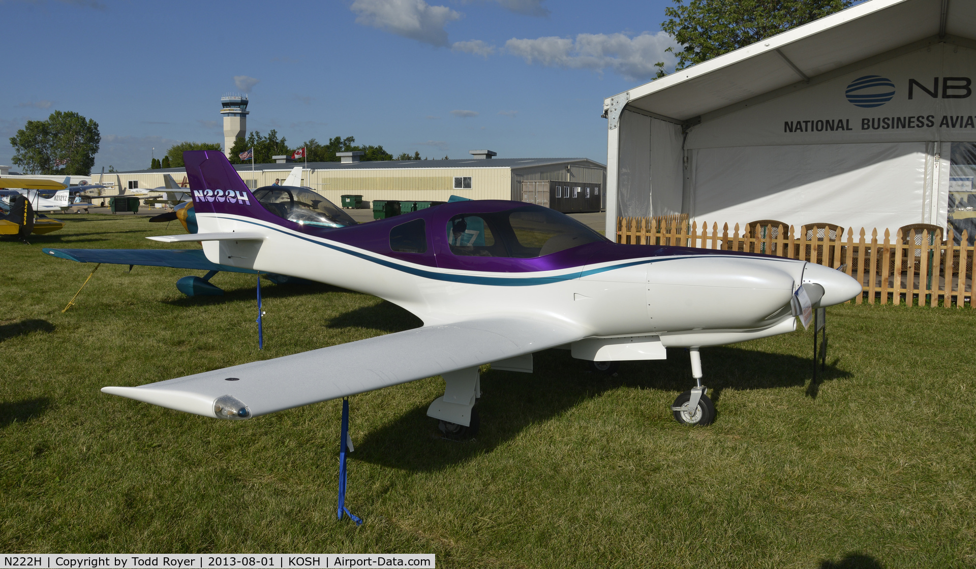 N222H, 1997 Lancair 320 C/N 222, Airventure 2013
