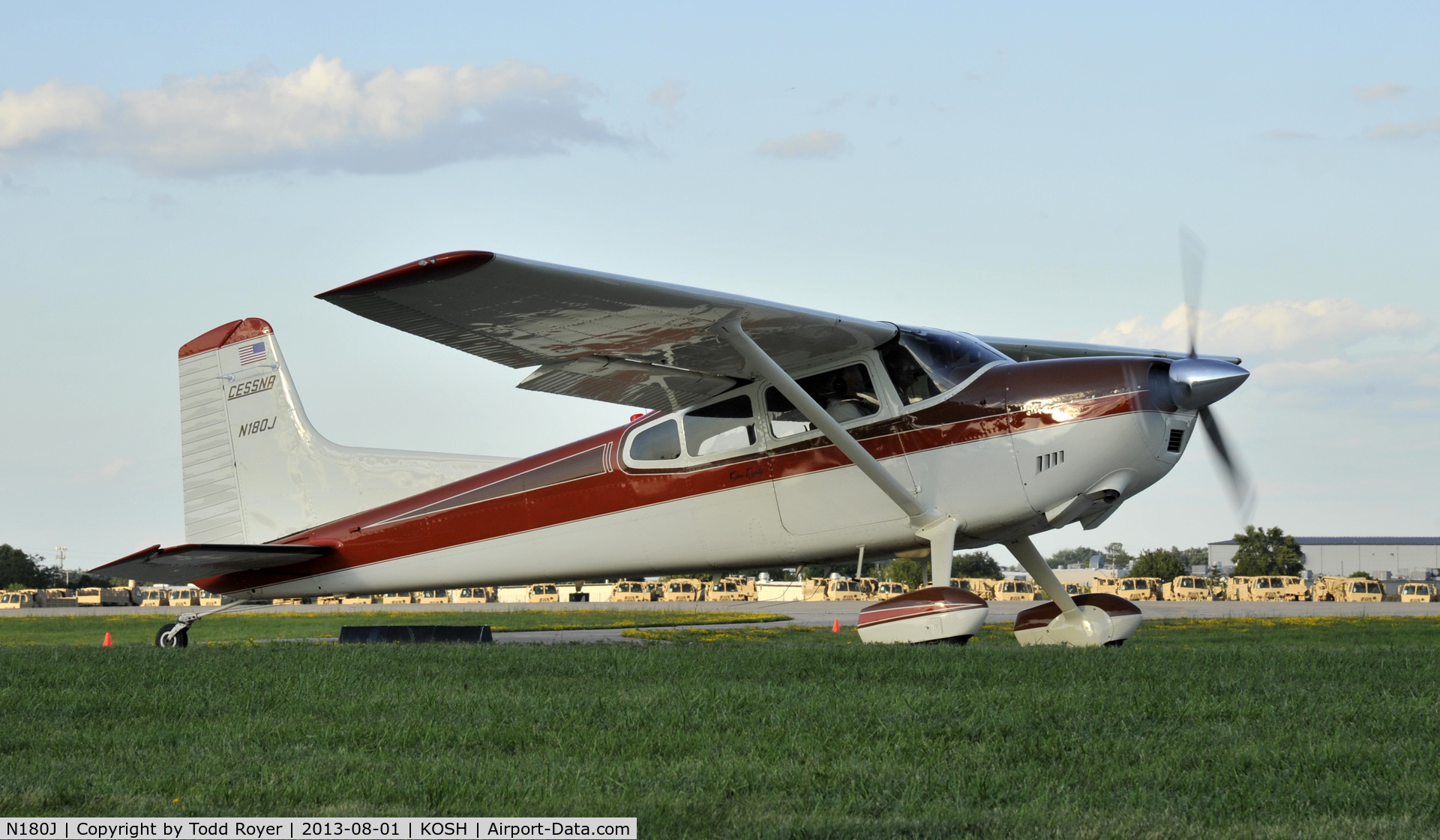 N180J, Cessna 180H Skywagon C/N 18051757, Airventure 2013