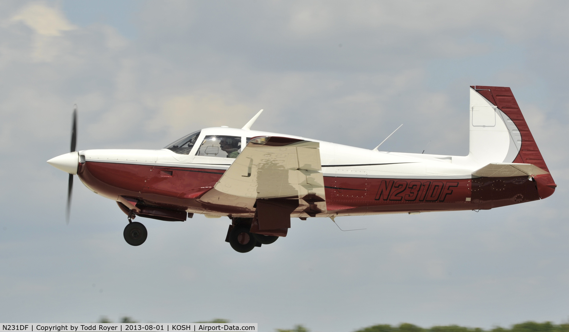 N231DF, 1979 Mooney M20K C/N 25-0151, Airventure 2013