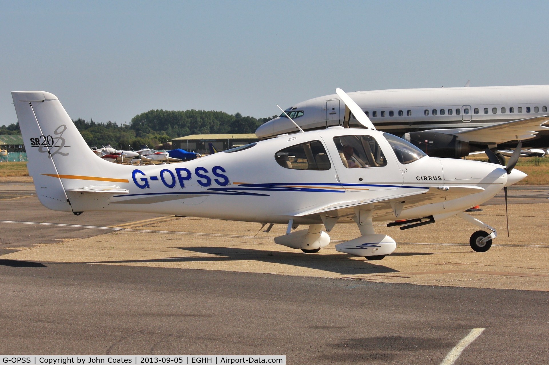 G-OPSS, 2004 Cirrus SR20 G2 C/N 1458, Visiting BHL
