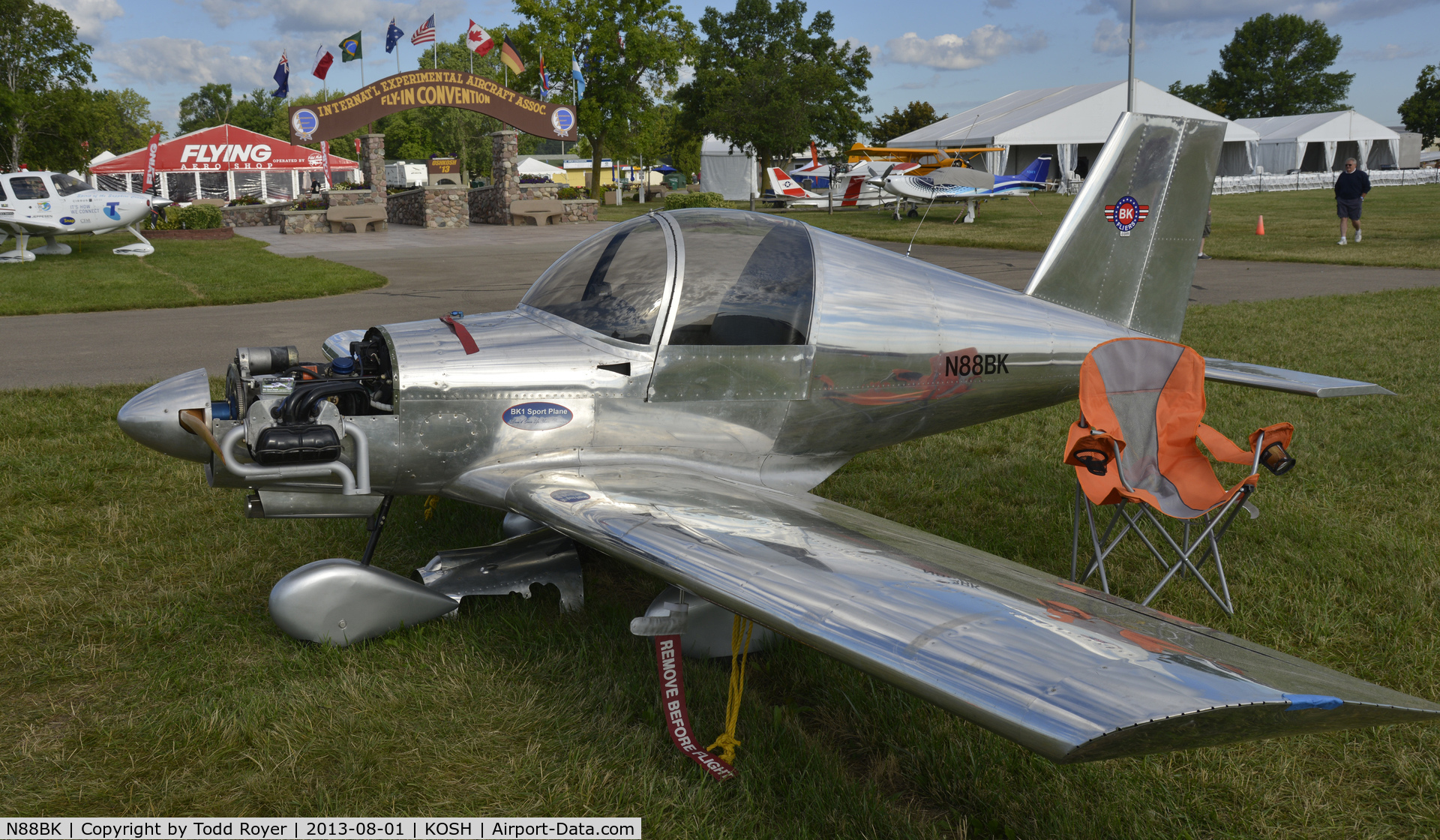 N88BK, 2002 BK Flyers BK1.3 C/N 3480-P, Airventure 2013