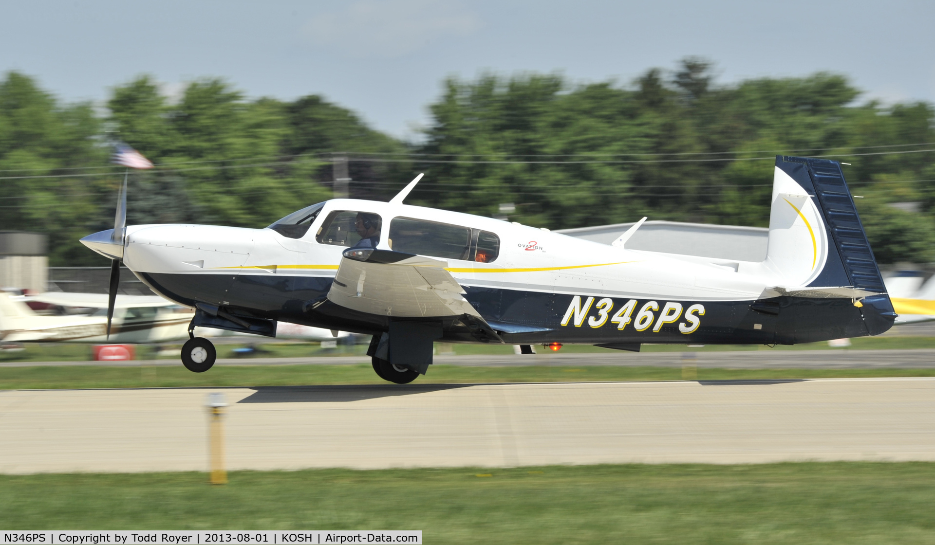 N346PS, 2004 Mooney M20R Ovation C/N 29-0346, Airventure 2013