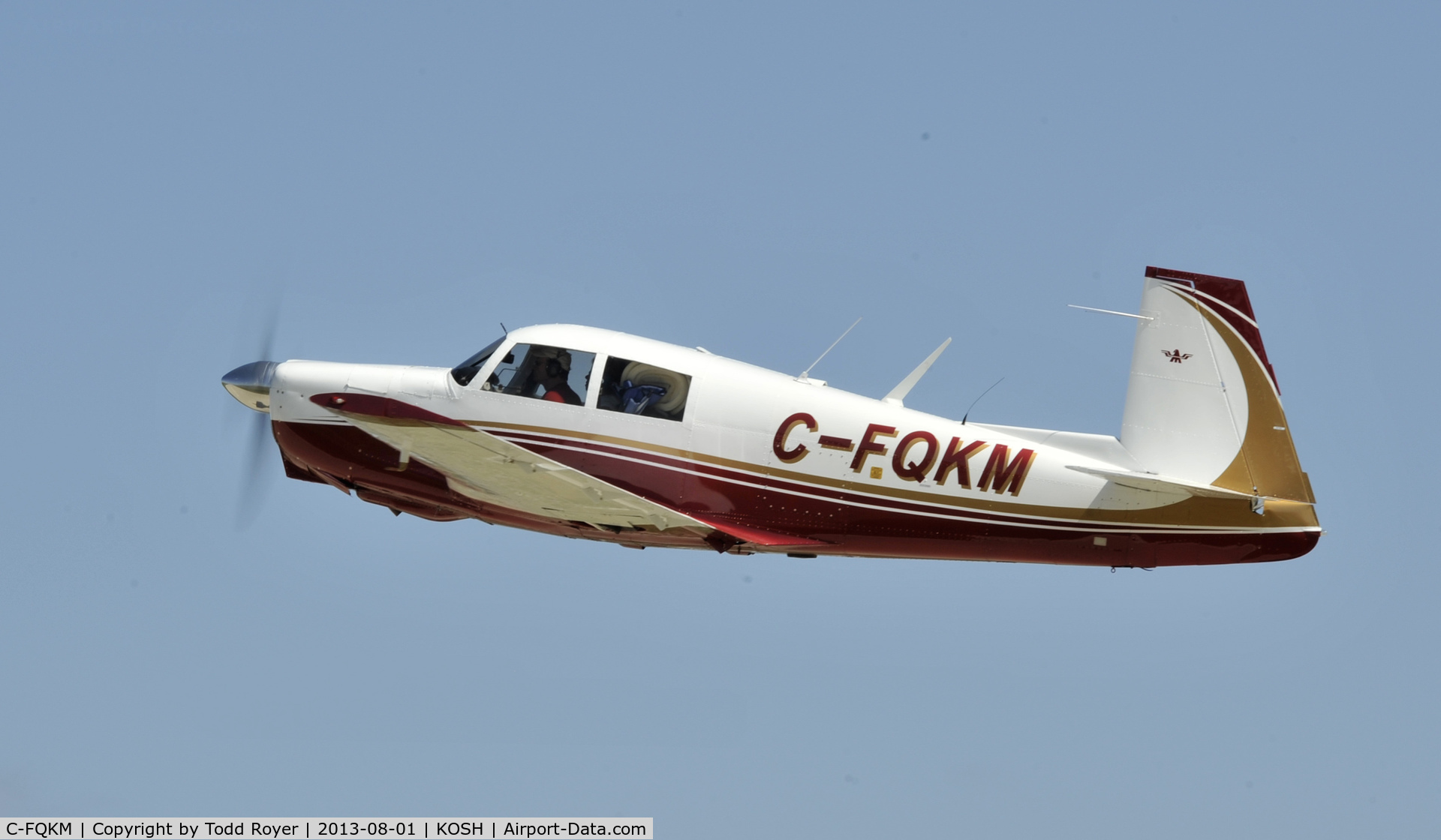 C-FQKM, 1965 Mooney M20C Ranger C/N 3051, Airventure 2013