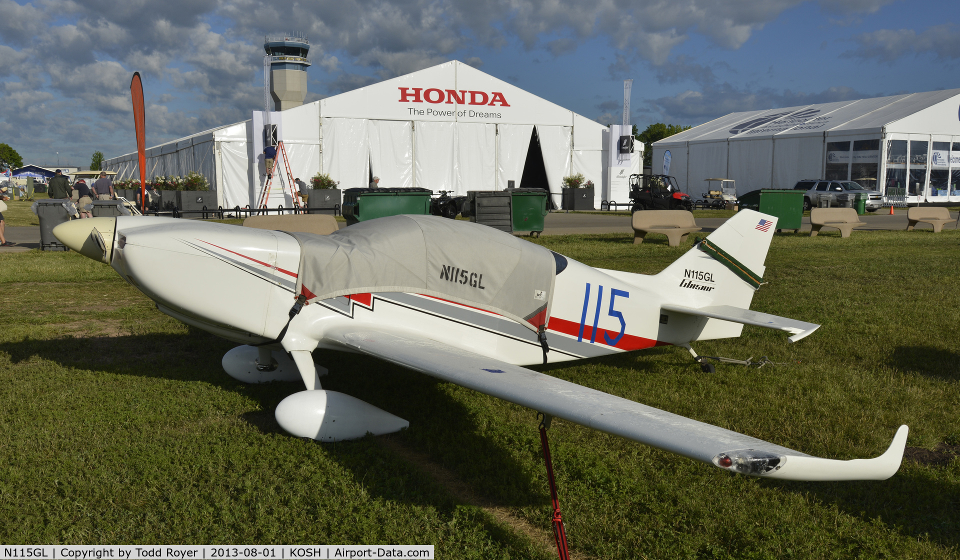 N115GL, 1997 Stoddard-Hamilton Glasair I GL-20 C/N 115, Airventure 2013