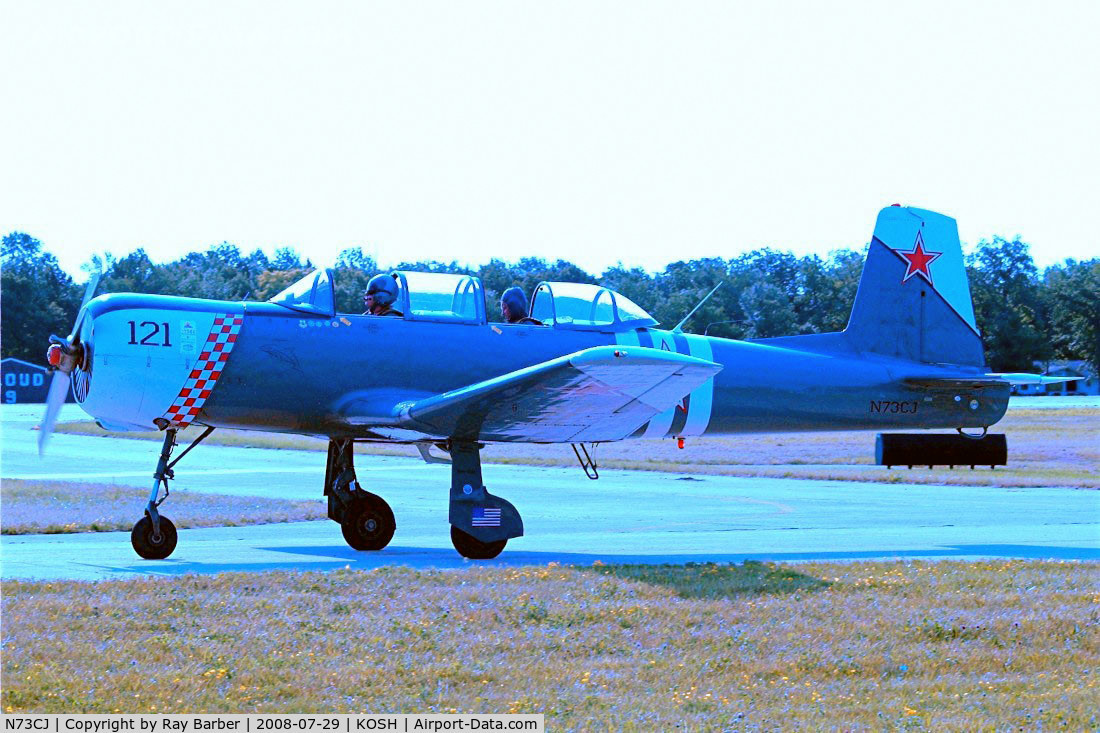 N73CJ, 1973 Nanchang CJ-6A C/N 2951231, Nanchang CJ-6A [2951231] Oshkosh-Wittman Regional~N 29/07/2008