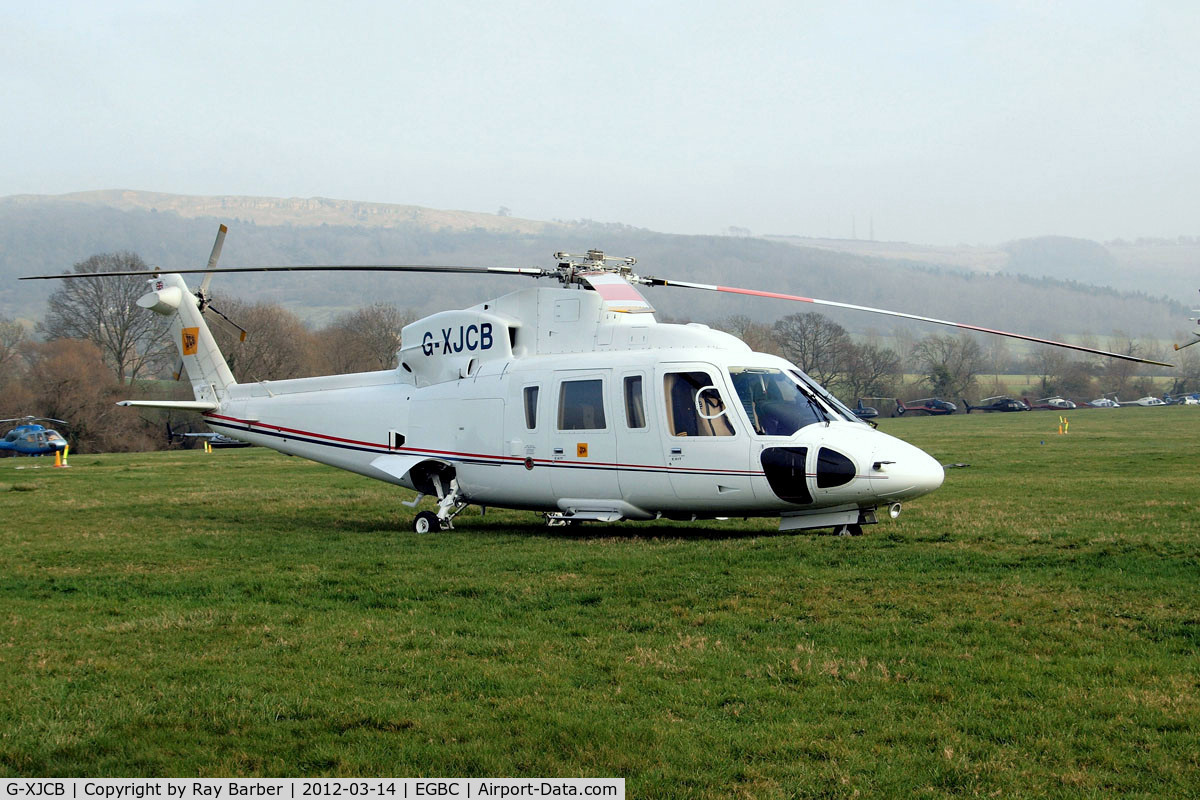 G-XJCB, 2006 Sikorsky S-76C C/N 760616, Sikorsky S-76C+ [760616] ( J C Bamford Excavators Ltd) Cheltenham Racecourse~G 14/03/2012