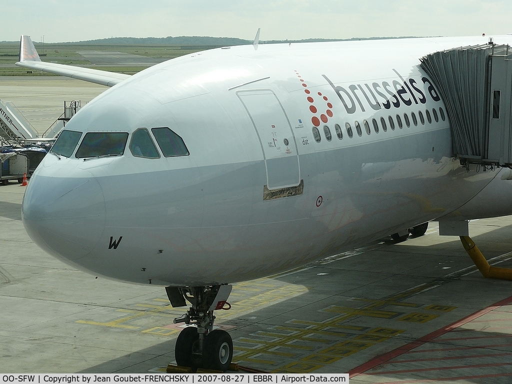 OO-SFW, 1994 Airbus A330-322 C/N 82, Brussels Airlines to Dakar