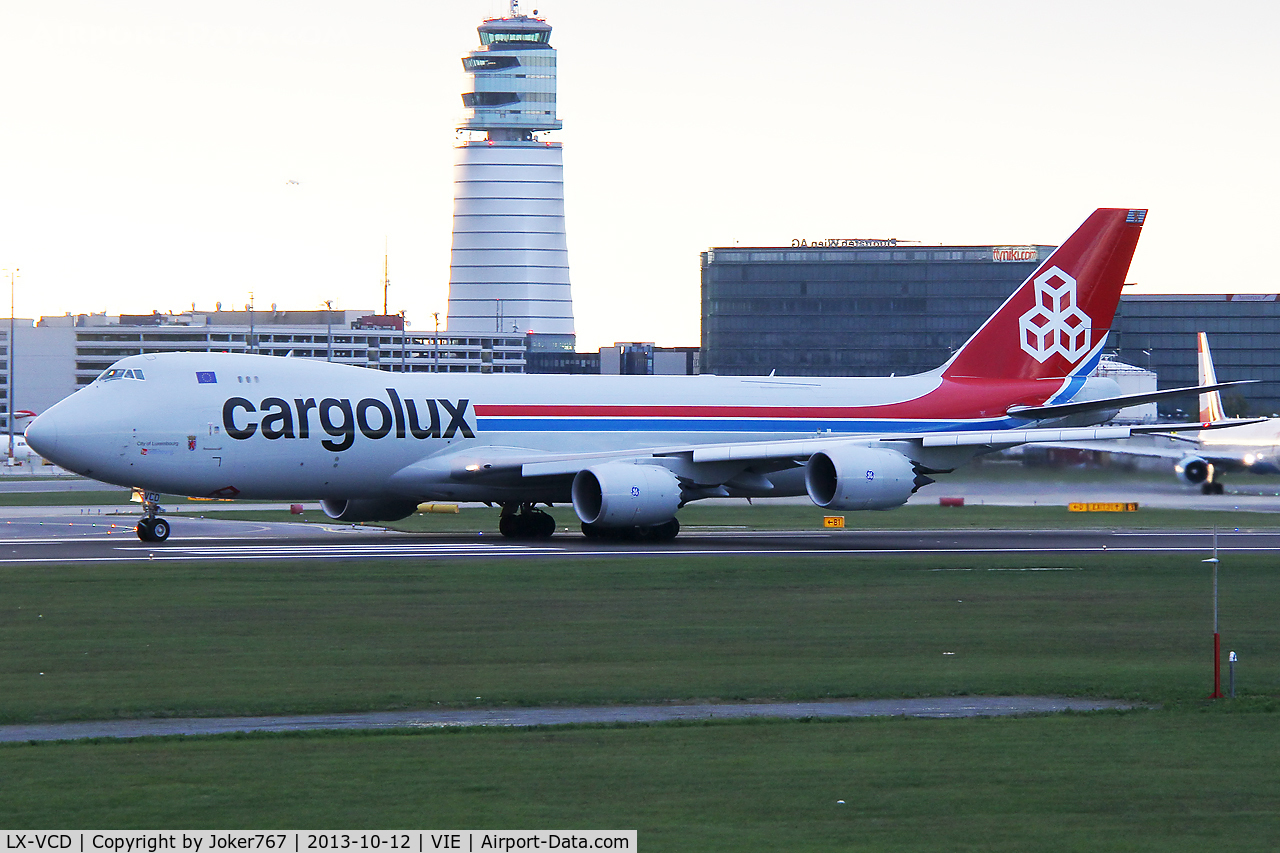 LX-VCD, 2011 Boeing 747-8R7F C/N 35809, Cargolux