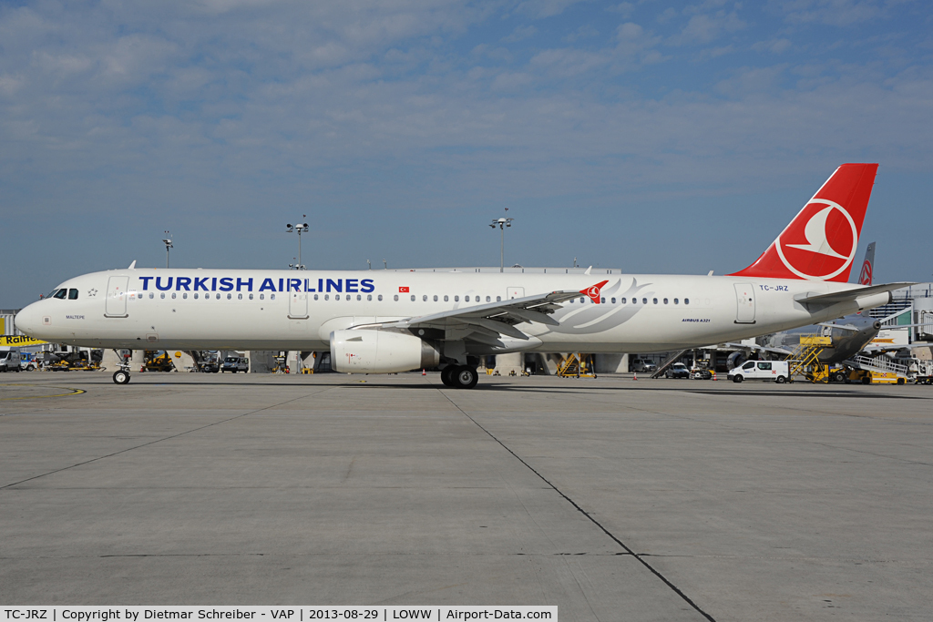 TC-JRZ, 2012 Airbus A321-231 C/N 5118, Turkish Airbus A321
