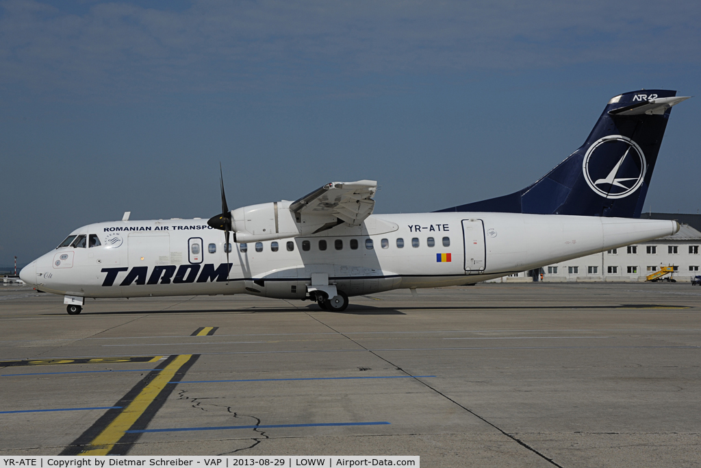 YR-ATE, 1998 ATR 42-500 C/N 596, Tarom ATR42