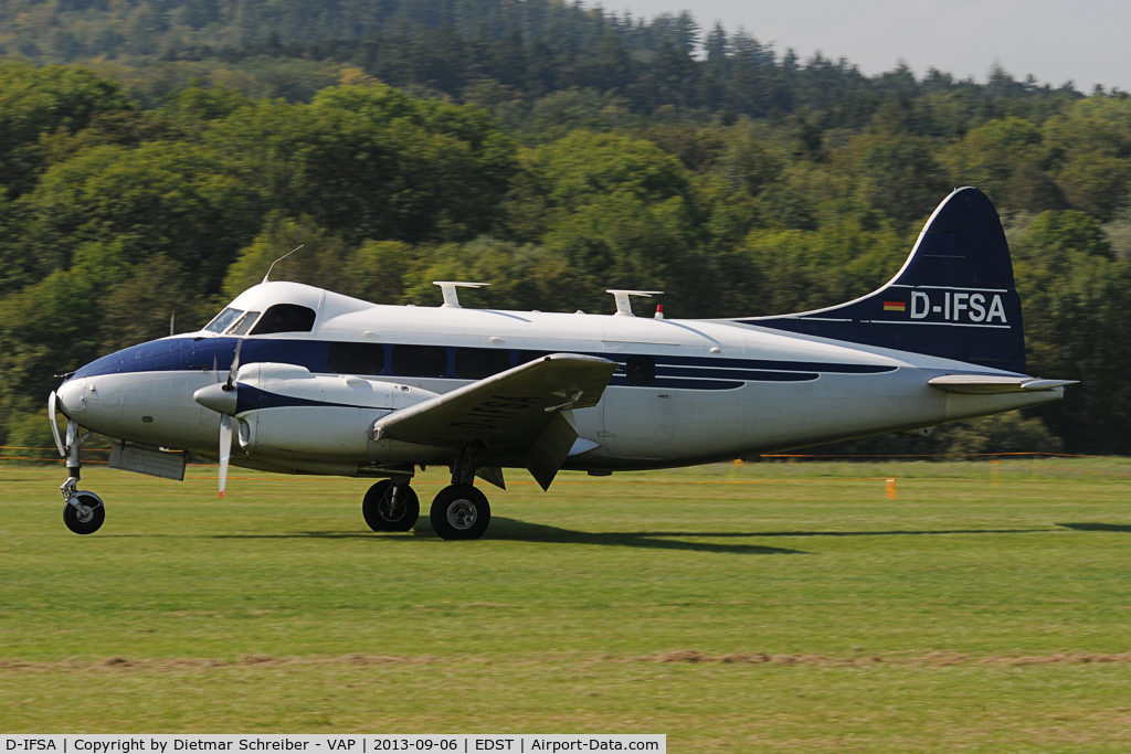 D-IFSA, 1962 De Havilland DH-104 Dove 7XC C/N 04531, DH104Dove