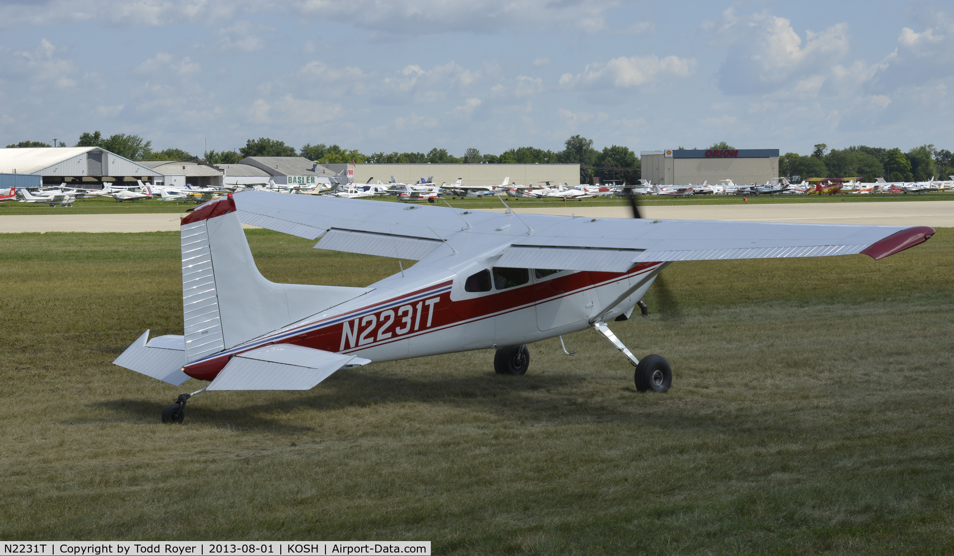 N2231T, 1968 Cessna A185E Skywagon 185 C/N 185-1383, Airventure 2013
