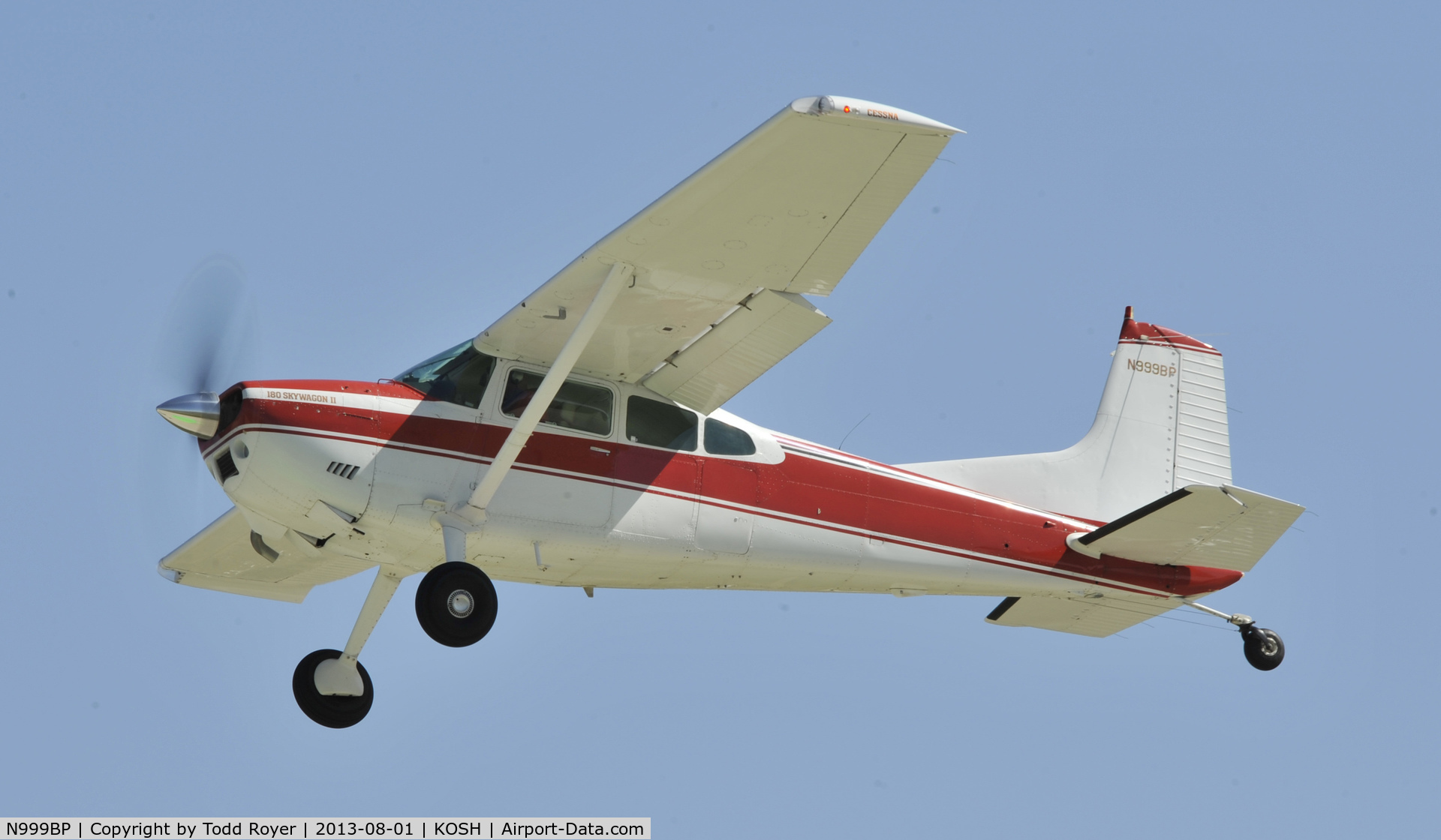 N999BP, 1981 Cessna 180K Skywagon C/N 18053180, Airventure 2013