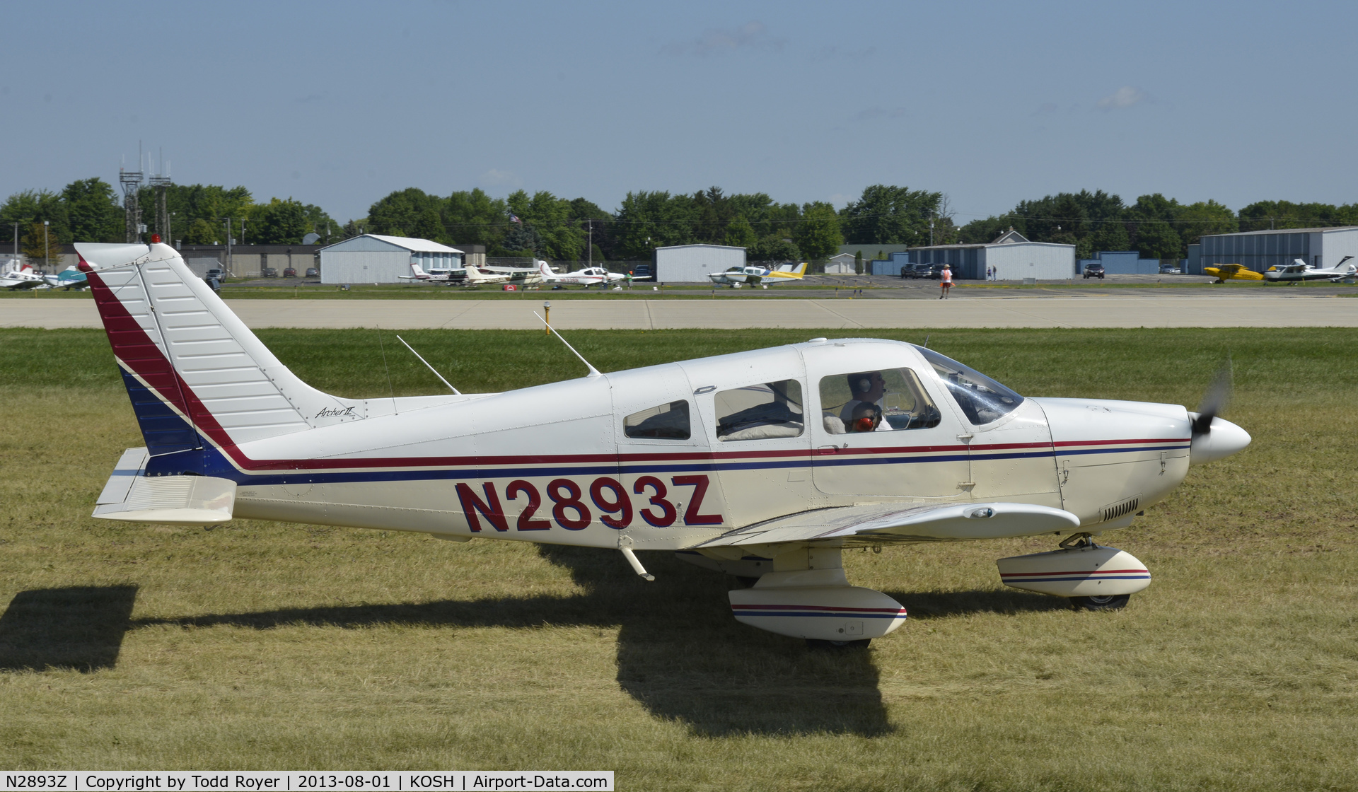 N2893Z, Piper PA-28-181 C/N 28-7990533, Airventure 2013