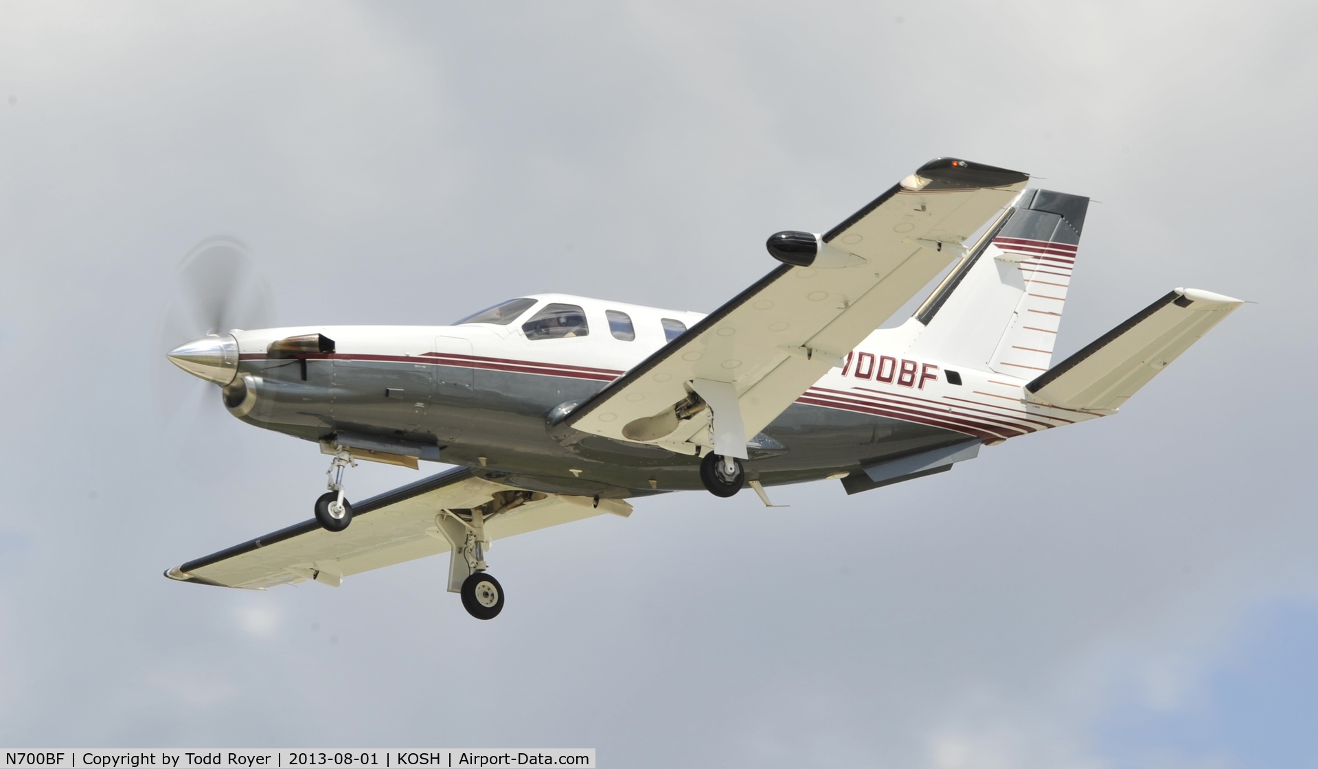 N700BF, Socata TBM-700 C/N 53, Airventure 2013