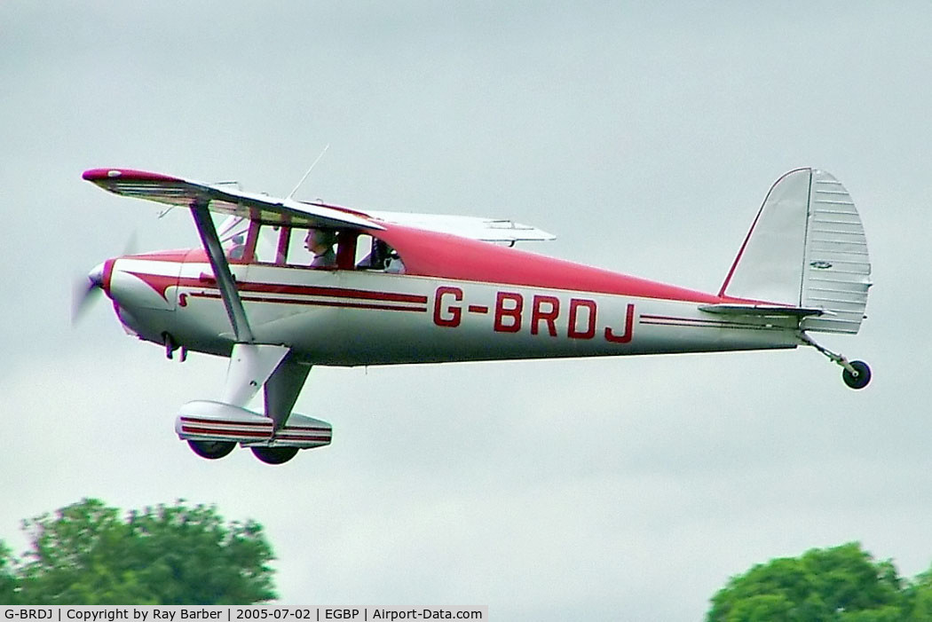 G-BRDJ, 1946 Luscombe 8F Silvaire C/N 3411, Luscombe 8A Silvaire [3411] Kemble~G 02/07/2005