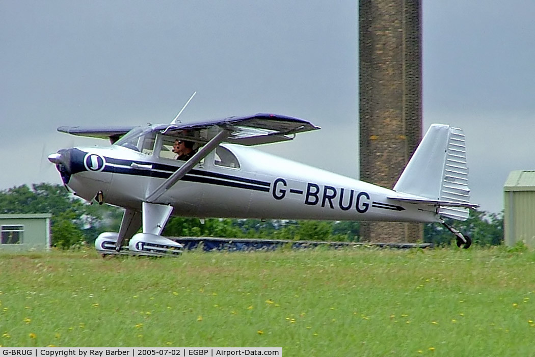 G-BRUG, 1946 Luscombe 8E Silvaire C/N 4462, Luscombe 8E Silvaire [4462] Kemble~G 02/07/2005