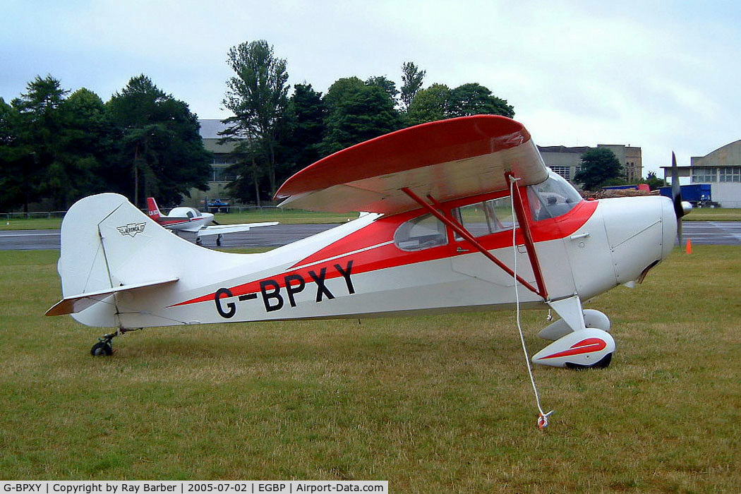 G-BPXY, 1947 Aeronca 11AC Chief C/N 11AC-S-50, Aeronca 11ACS Chief [11ACS-50] Kemble~G 02/07/2005