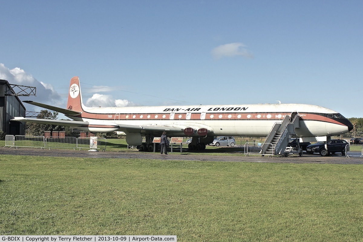 G-BDIX, 1962 De Havilland DH.106 Comet 4C C/N 6471, At the Museum of Flight , East Fortune , Scotland