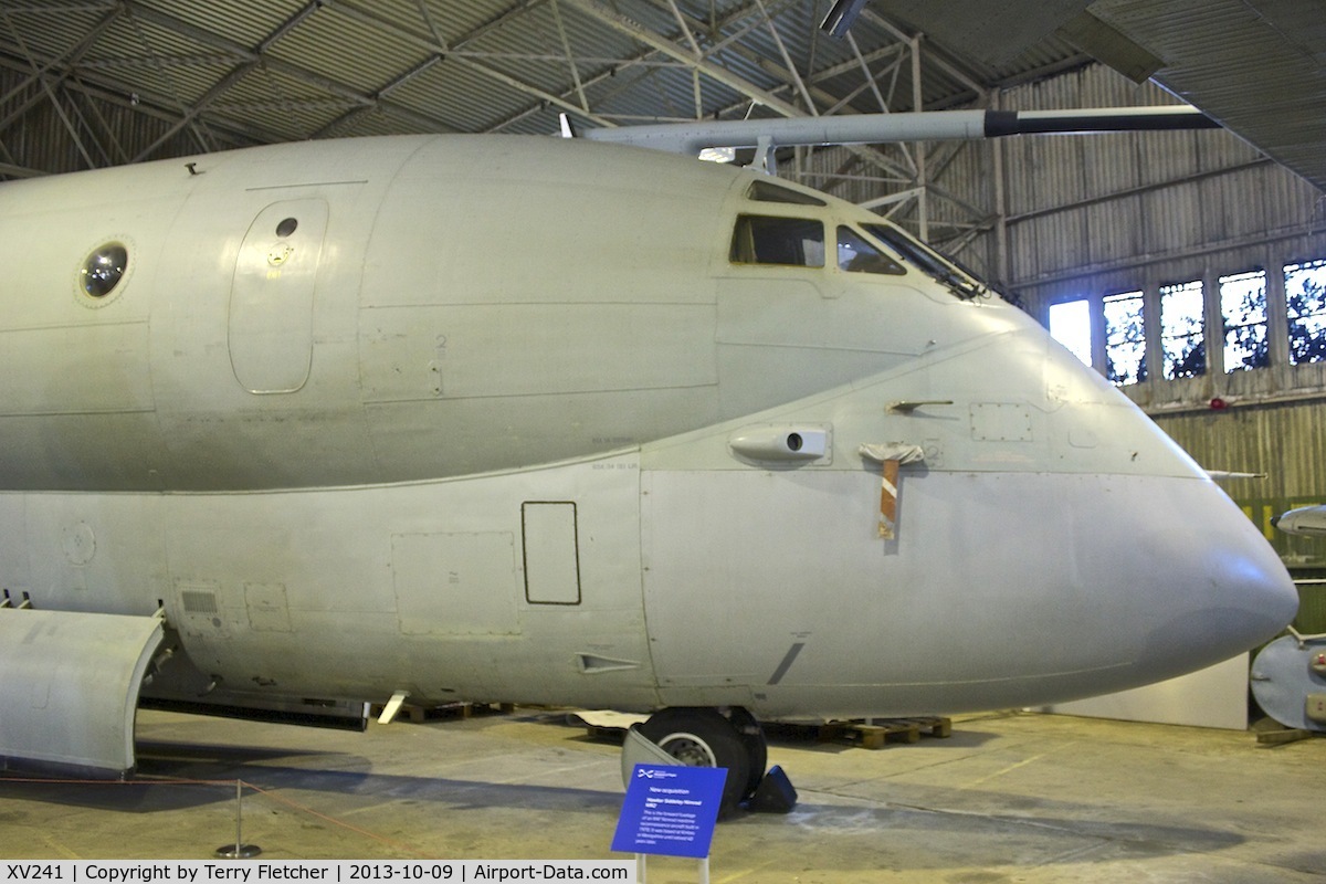 XV241, Hawker Siddeley Nimrod MR.2 C/N 8016, At the Museum of Flight , East Fortune , Scotland