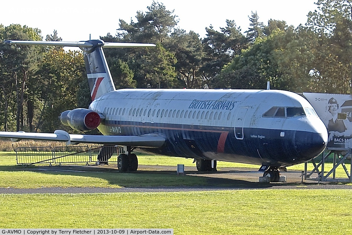 G-AVMO, 1968 BAC 111-510ED One-Eleven C/N BAC.143, At the Museum of Flight , East Fortune , Scotland
