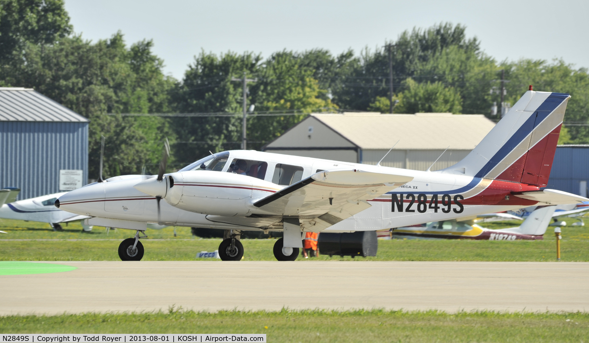 N2849S, 1979 Piper PA-34-200T C/N 34-7970281, Airventure 2013