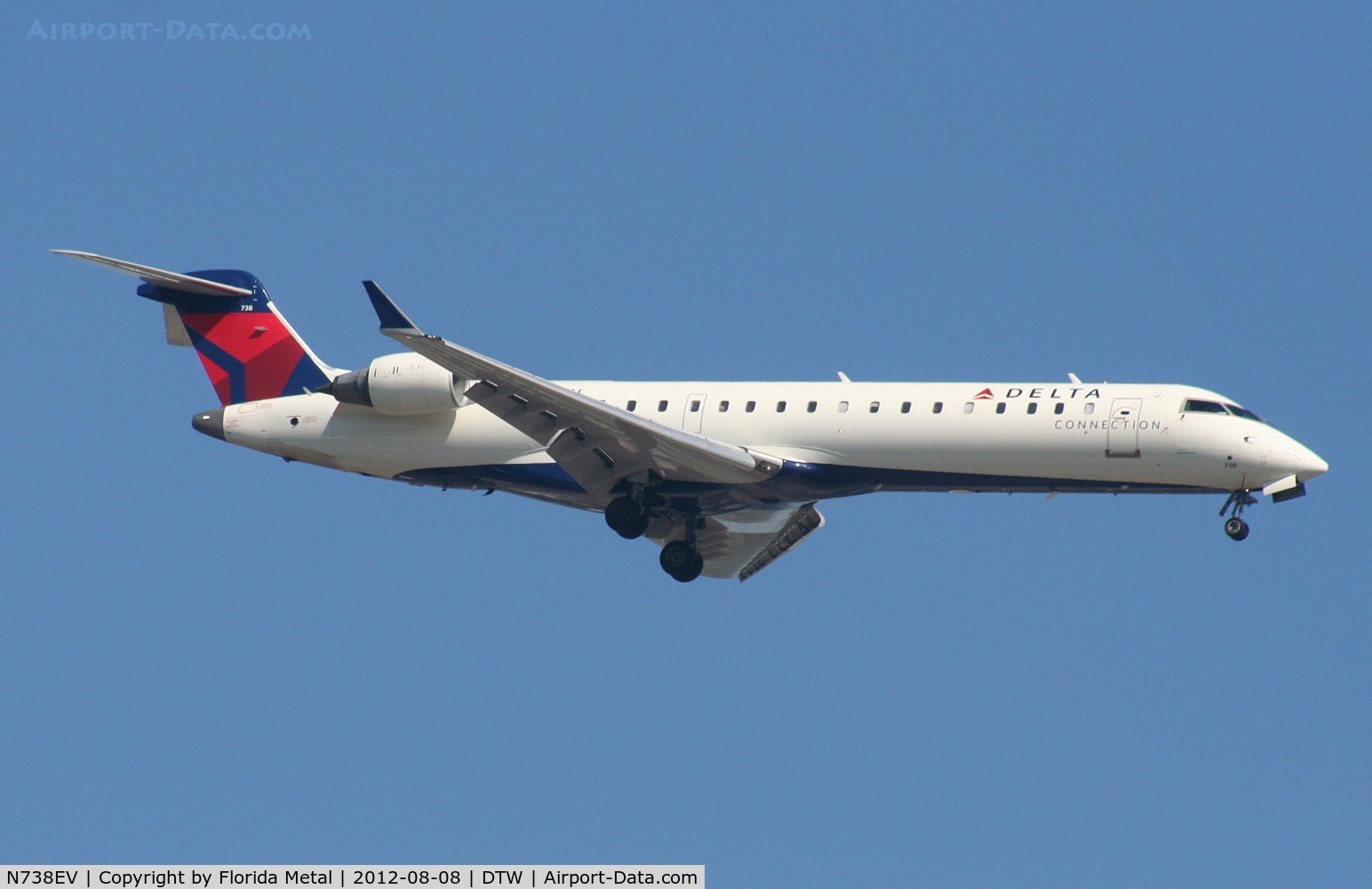 N738EV, 2004 Bombardier CRJ-701 (CL-600-2C10) Regional Jet C/N 10146, ASA CRJ-700