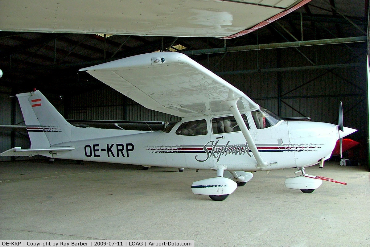 OE-KRP, Cessna 172 R C/N 17280394, Cessna 172R Skyhawk [172-80394] Krems~OE 11/07/2009