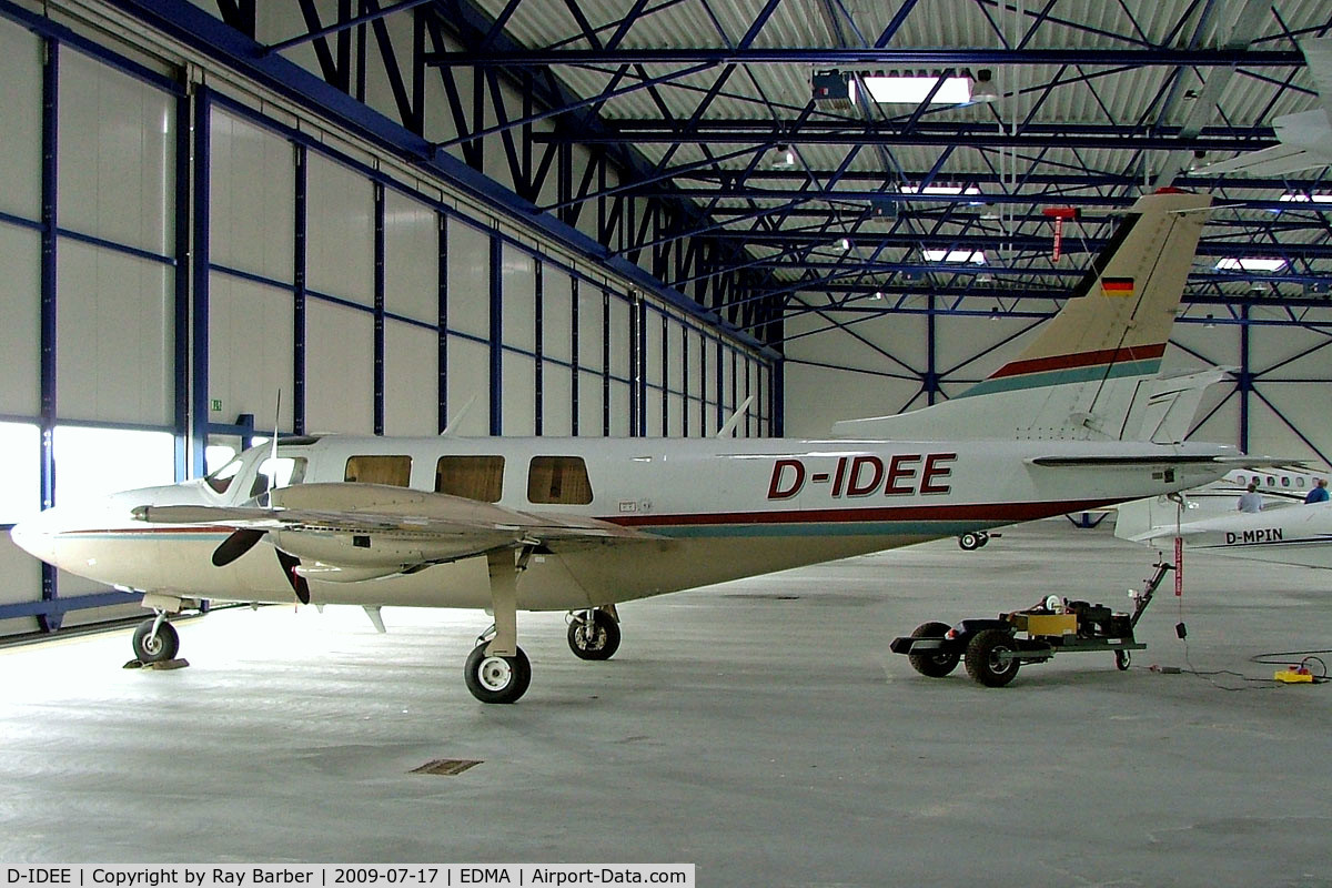 D-IDEE, 1983 Piper PA-60-602P Aerostar C/N 60-8365012, IDEE   Piper PA-60-602P Aerostar [60-8365012] Augsburg~D 17/07/2009