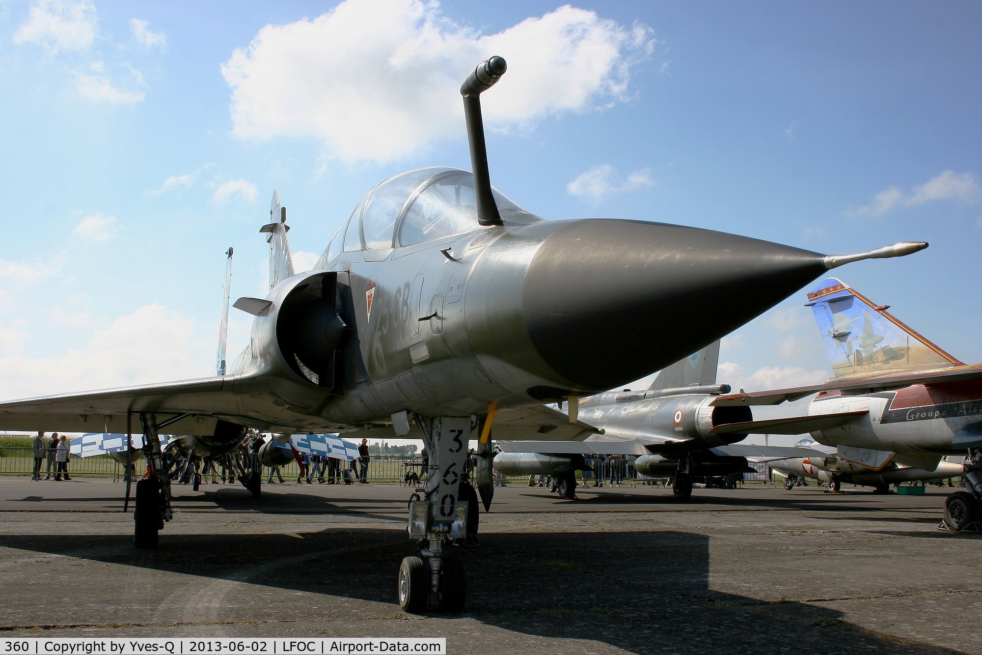 360, Dassault Mirage 2000N C/N 338, Dassault Mirage 2000N (125-CB), Châteaudun Air Base 279 (LFOC)