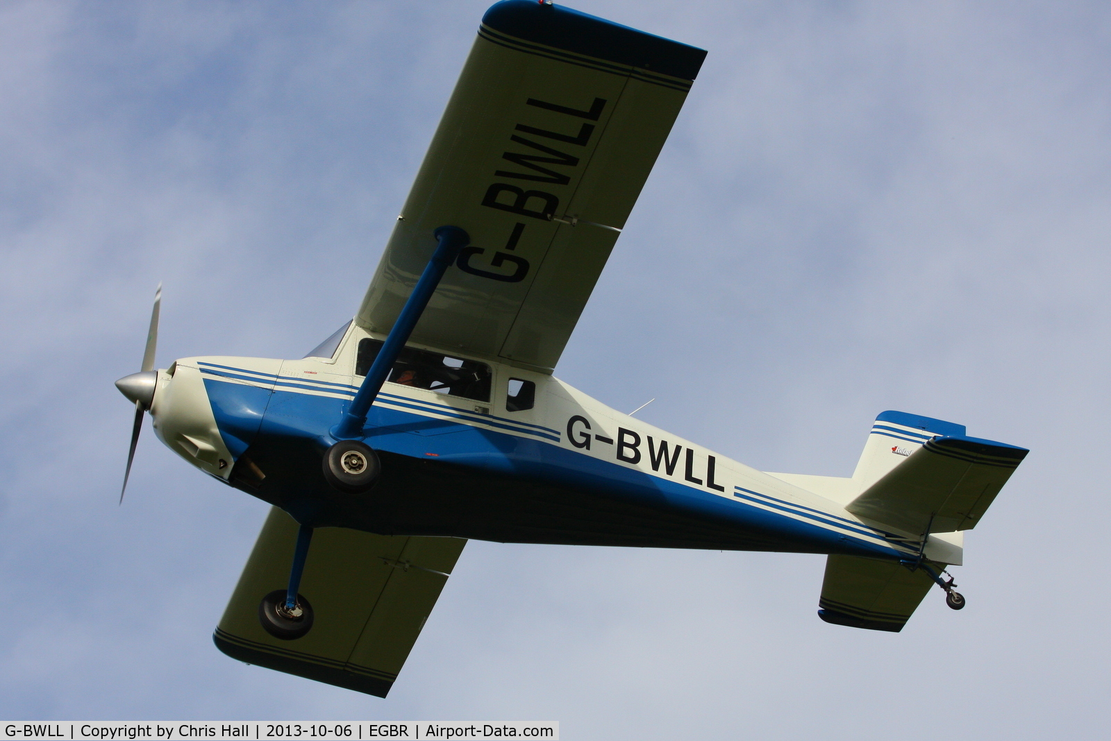 G-BWLL, 1996 Murphy Rebel C/N PFA 232-12499, at Breighton's Pre Hibernation Fly-in, 2013