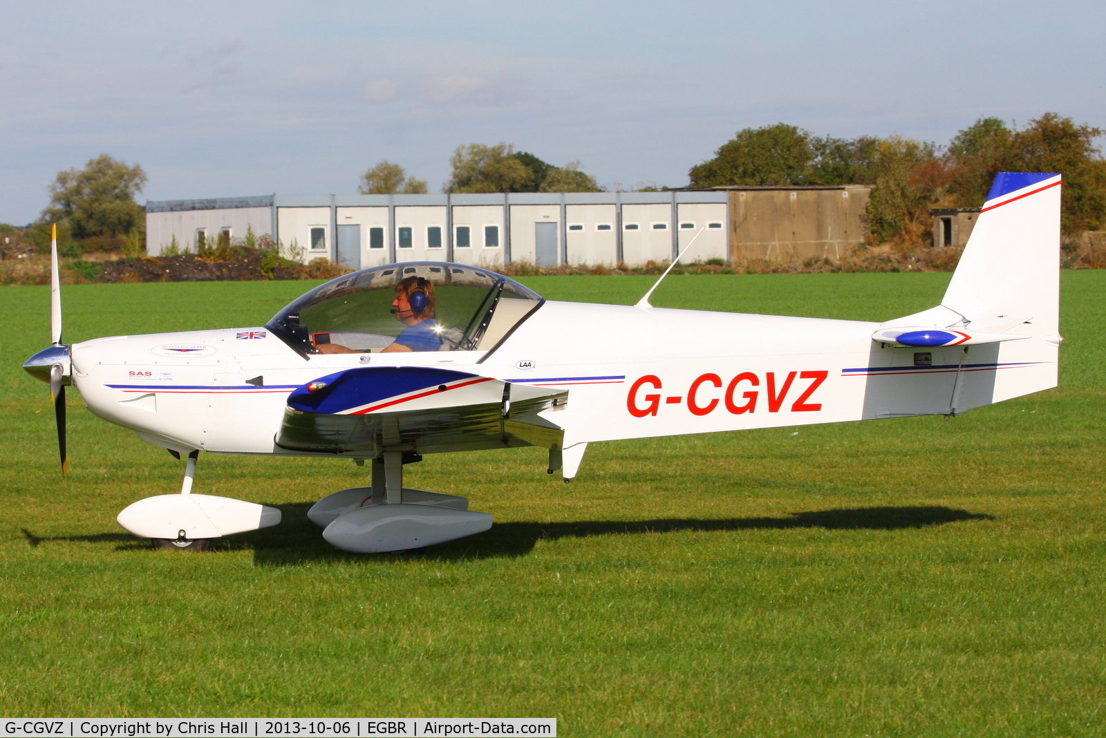 G-CGVZ, 2011 Zenair CH-601 XL C/N LAA 162B-14990, at Breighton's Pre Hibernation Fly-in, 2013