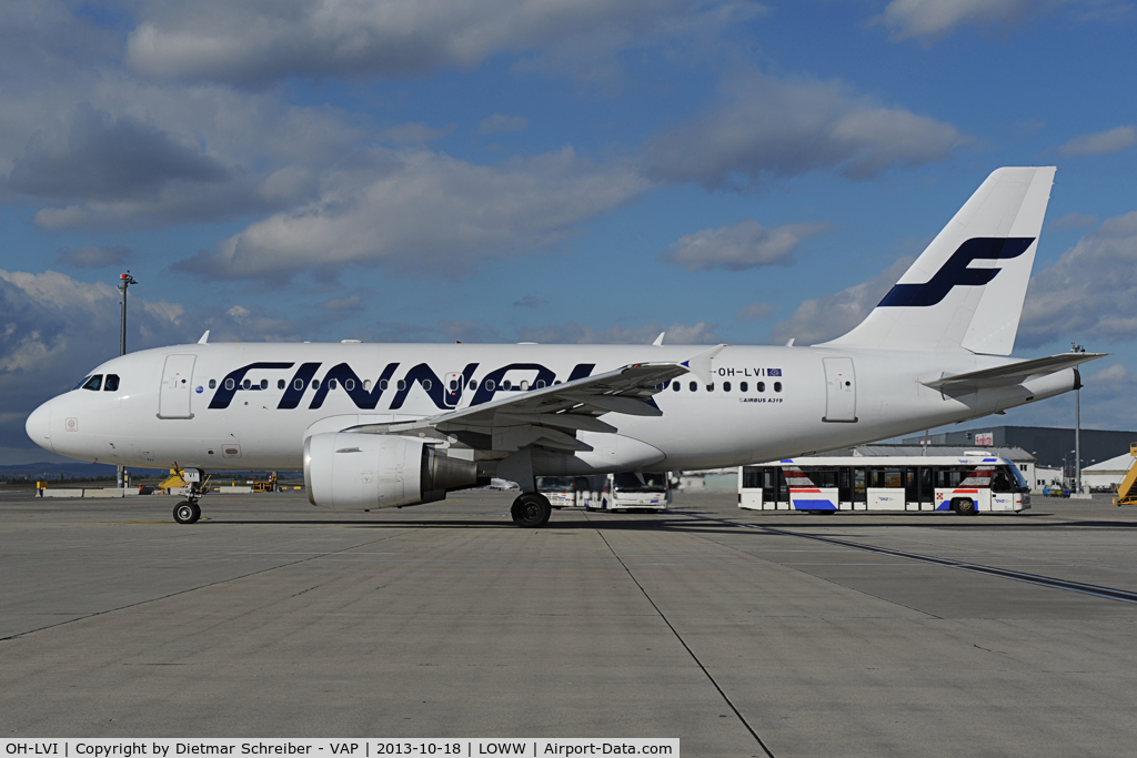 OH-LVI, 2000 Airbus A319-112 C/N 1364, Finnair Airbus 319