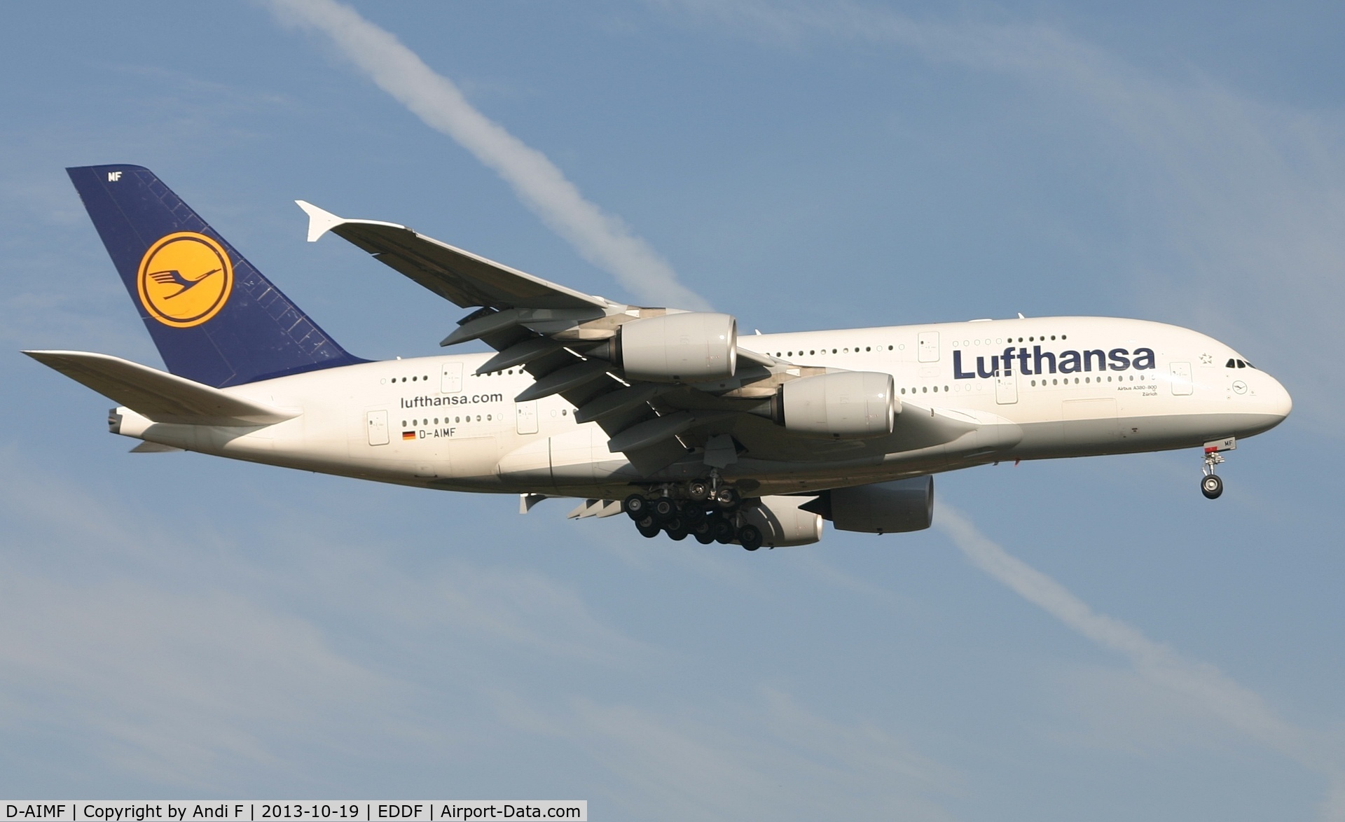 D-AIMF, 2011 Airbus A380-841 C/N 066, Lufthansa Airbus A380-841