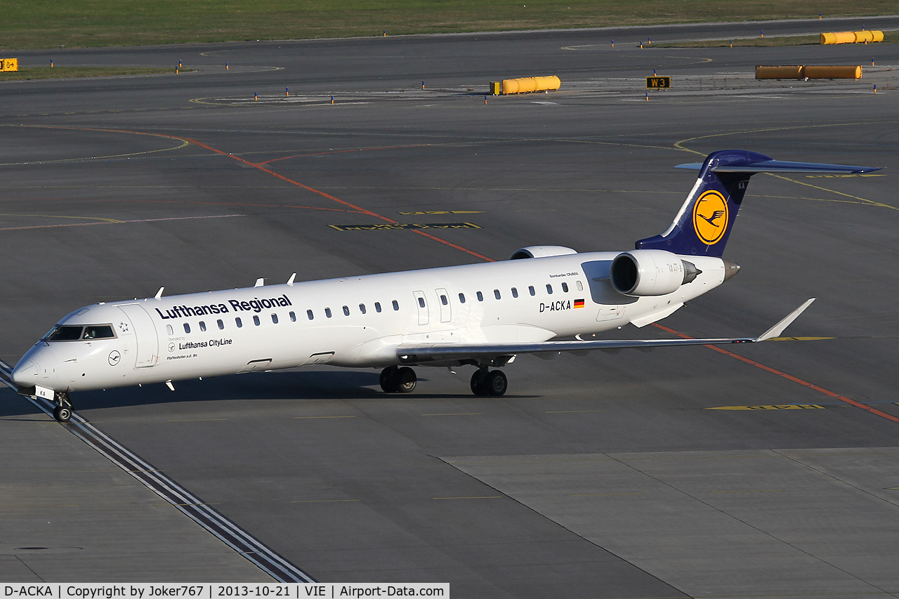 D-ACKA, 2006 Bombardier CRJ-900LR (CL-600-2D24) C/N 15072, Lufthansa Regional (City Line)