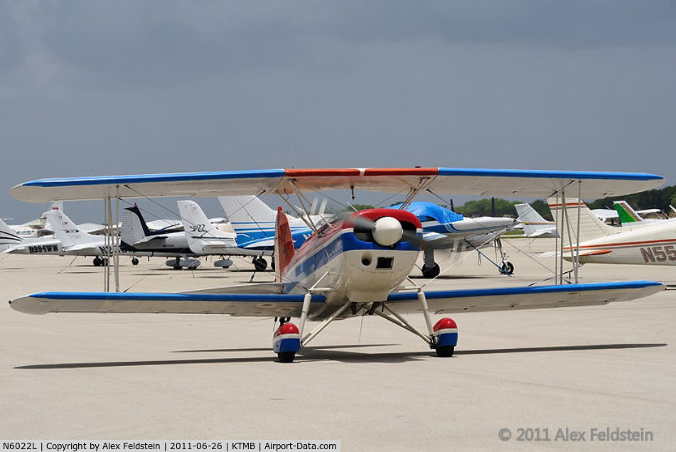 N6022L, 1975 Great Lakes 2T-1A-2 Sport Trainer C/N 0712, Tamiami