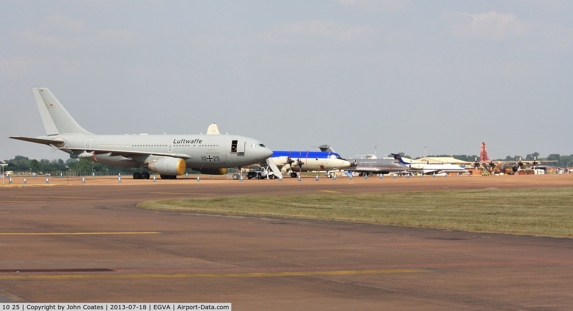 10 25, 1988 Airbus A310-304/MRTT C/N 484, On the end of the static park at RIAT 2013