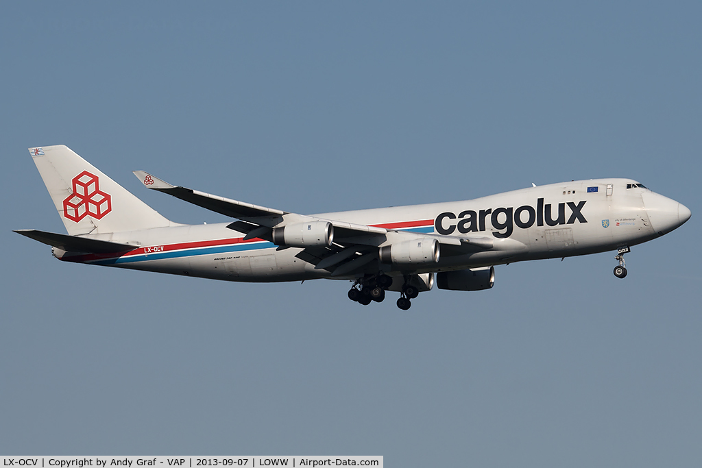 LX-OCV, 1999 Boeing 747-4R7F/SCD C/N 29731, Cargolux 747-400