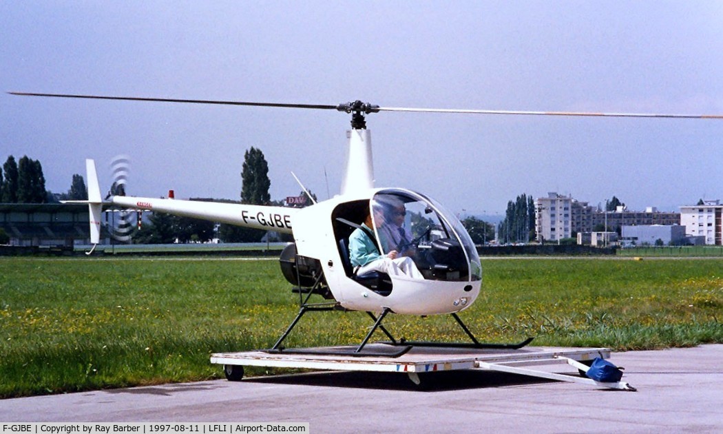 F-GJBE, Robinson R22 Beta C/N 1348, Robinson R-22 Beta [1348] (Mont Blanc Helicopters) Annemasse~F 11/08/1997