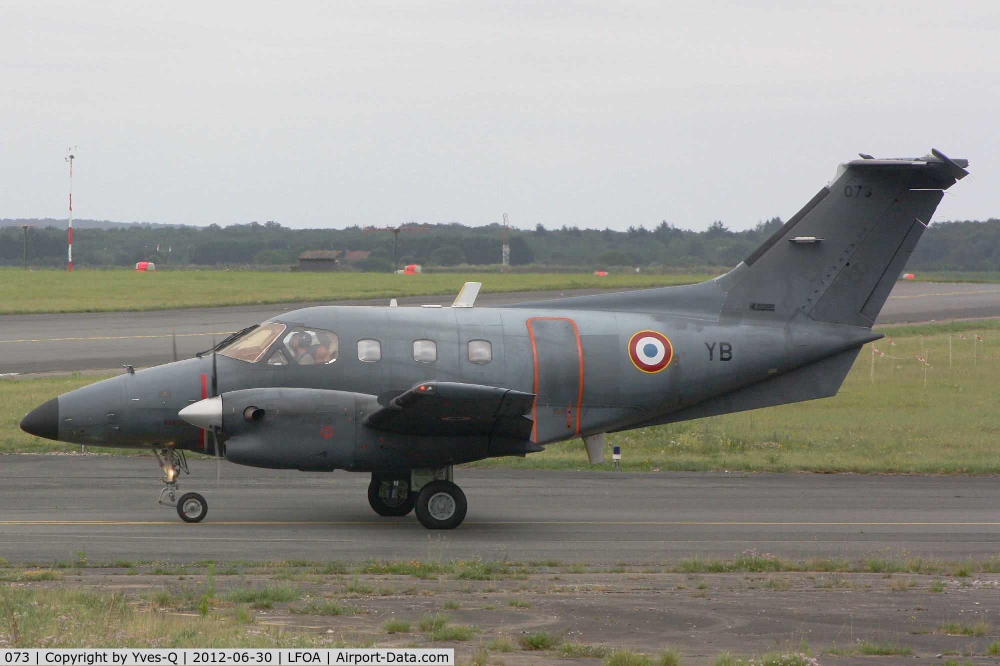 073, Embraer EMB-121AA Xingu C/N 121073, Embraer EMB-121AA Xingu, Avord Air Base 702 (LFOA) in june 2012