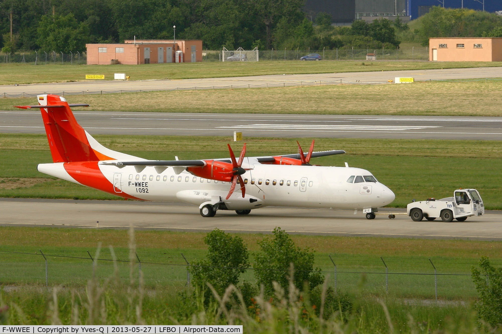 F-WWEE, 2013 ATR 72-600 C/N 1092, ATR 72-600, Toulouse-Blagnac Airport (LFBO-TLS)