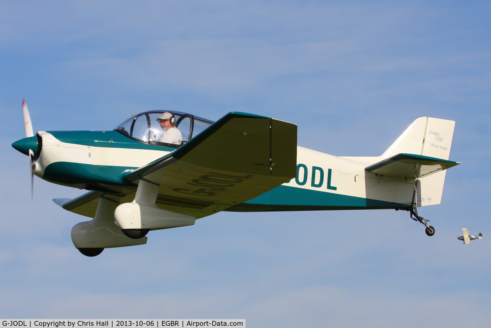 G-JODL, 1960 SAN Jodel DR-1050M Excellence C/N 99, at Breighton's Pre Hibernation Fly-in, 2013