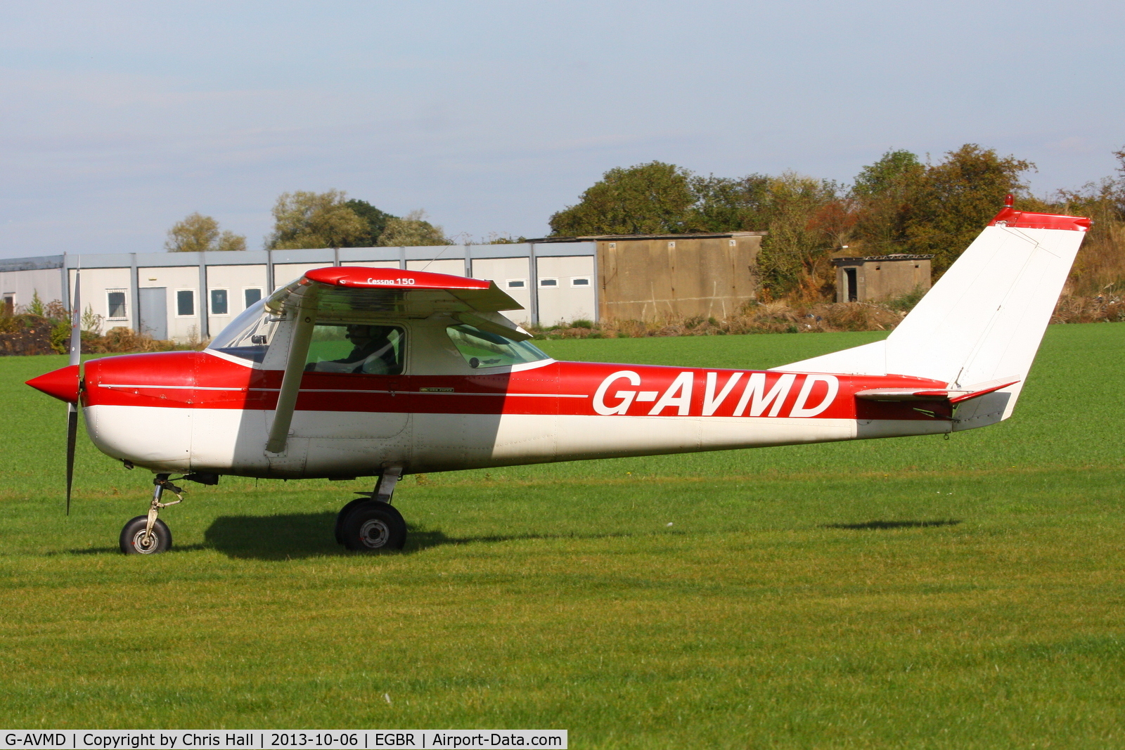 G-AVMD, 1966 Cessna 150G C/N 150-65504, at Breighton's Pre Hibernation Fly-in, 2013