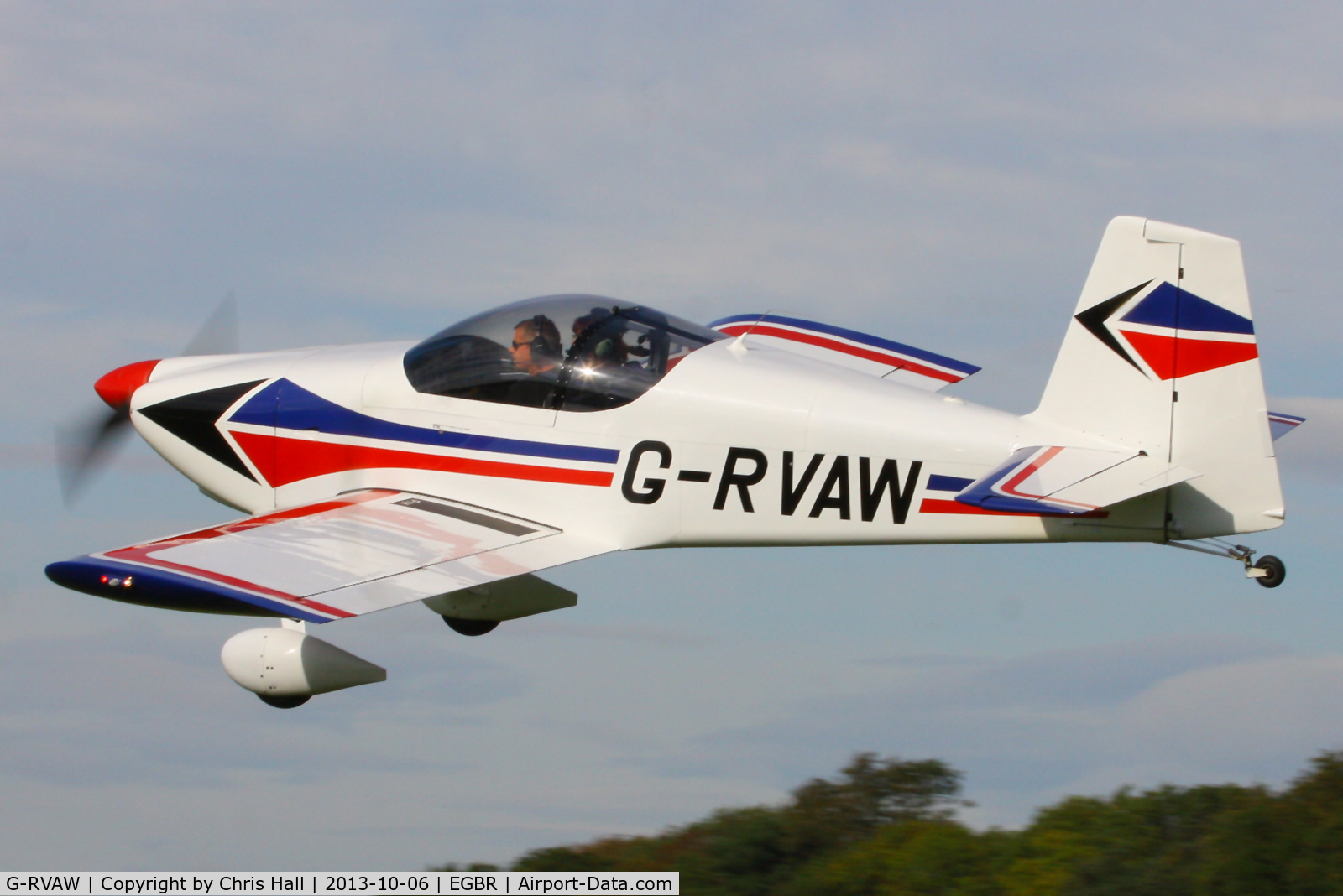 G-RVAW, 2000 Vans RV-6 C/N PFA 181-13234, at Breighton's Pre Hibernation Fly-in, 2013