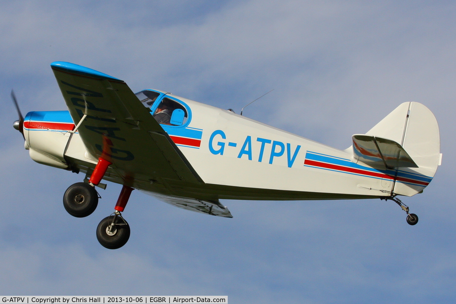 G-ATPV, 1959 Gardan Minicab (JB01 Standard) C/N JB-01, at Breighton's Pre Hibernation Fly-in, 2013