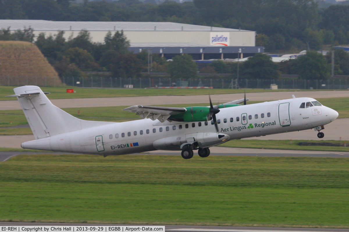 EI-REH, 1991 ATR 72-202 C/N 260, Aer Lingus Regional