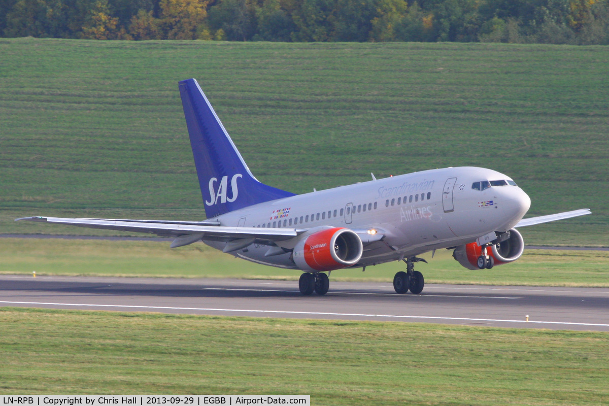 LN-RPB, 1998 Boeing 737-683 C/N 28294, Scandinavian Airlines