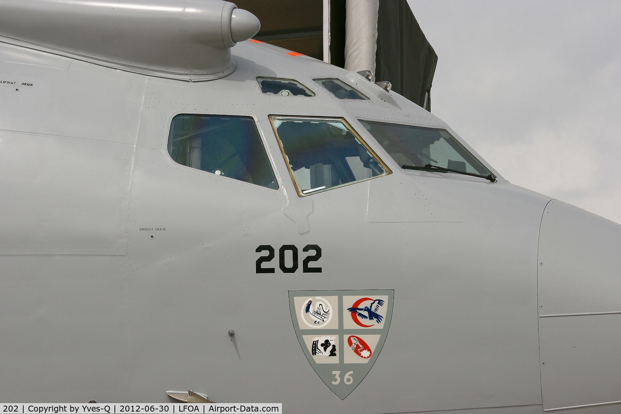 202, 1990 Boeing E-3F (707-300) Sentry C/N 24116, French Air Force Boing E-3F SDCA (702-CB), Avord Air Base 702 (LFOA)