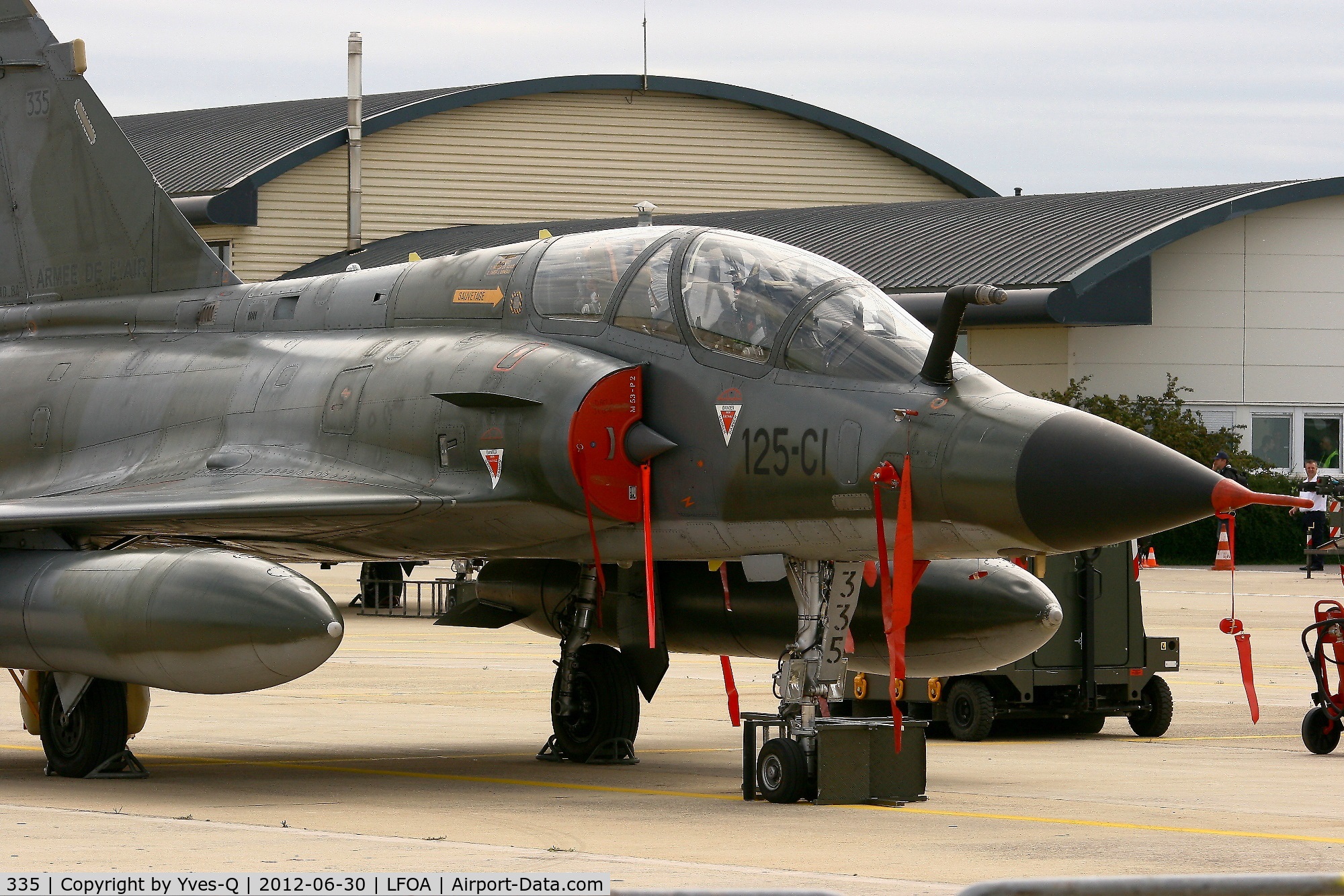 335, Dassault Mirage 2000N C/N 261, French Air Force Dassault Mirage 2000N (125-CI), Avord Air Base 702 (LFOA)